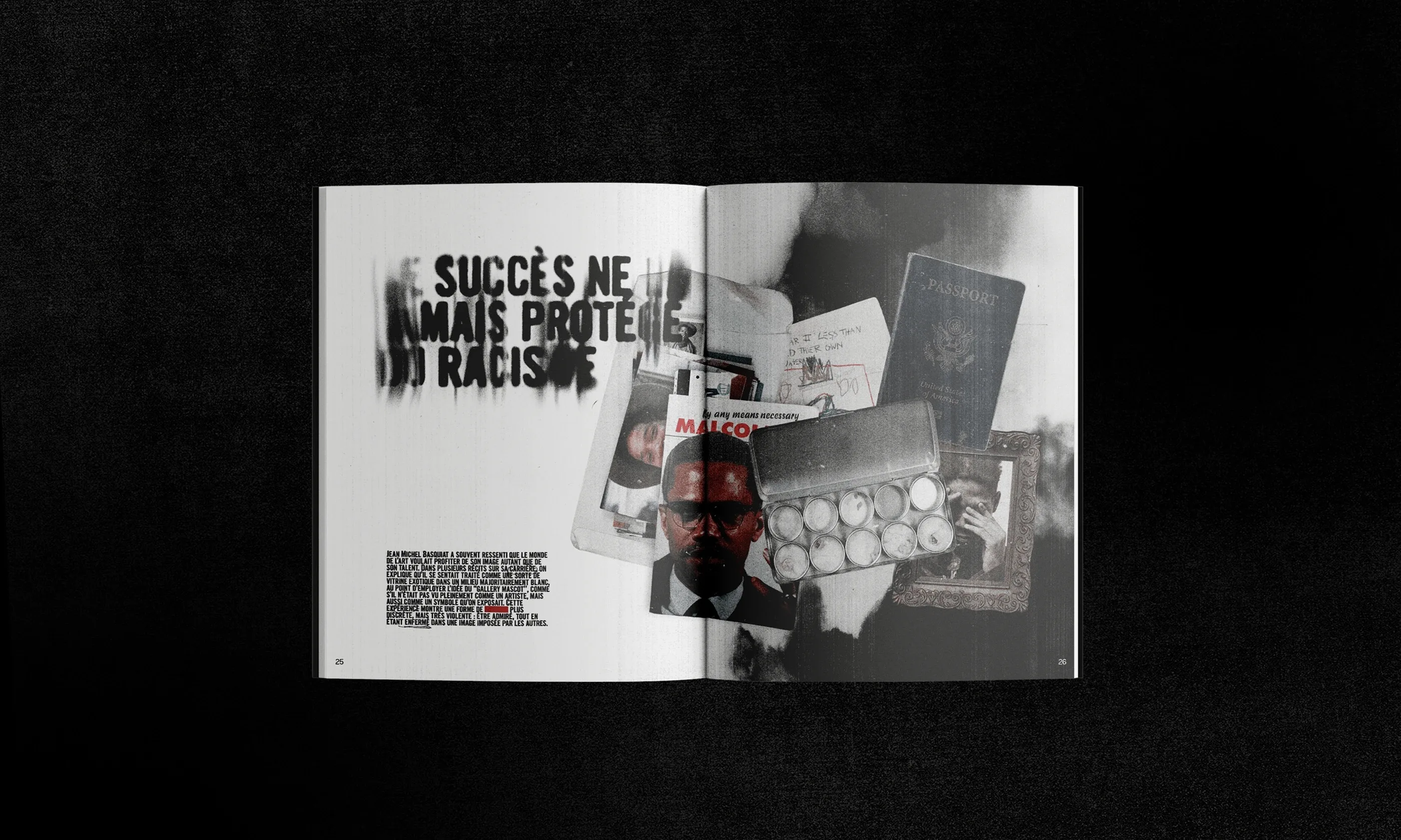 Beyond Silence — conception éditoriale du livre, visuel 2