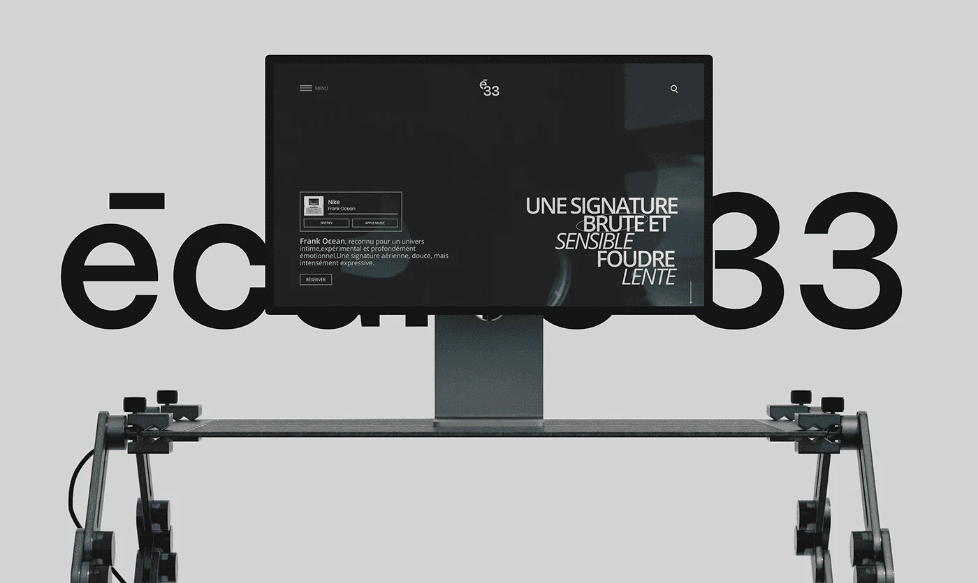 Écurie 33 — direction artistique du label, visuel 1