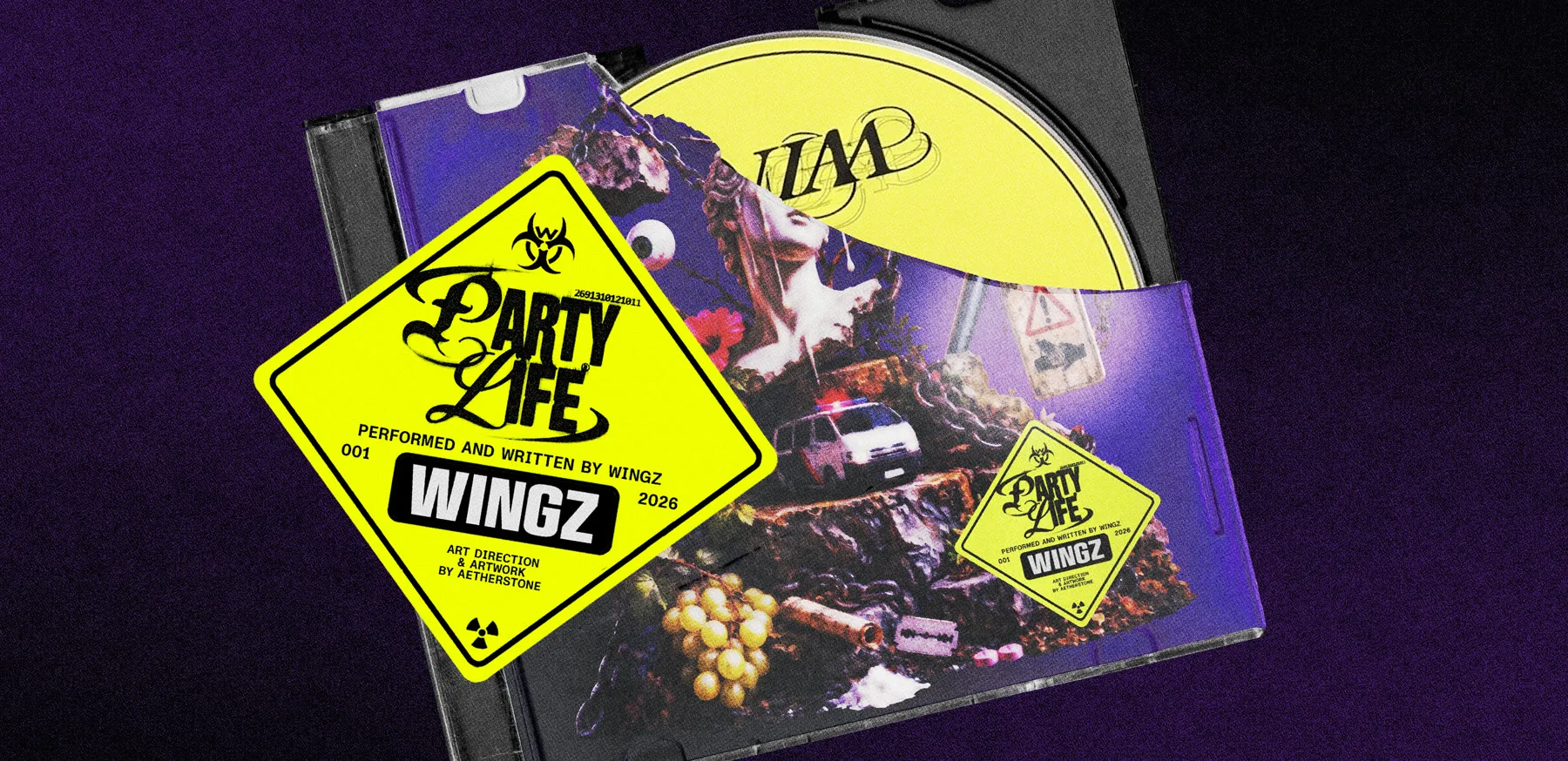 Party Life, mockup CD