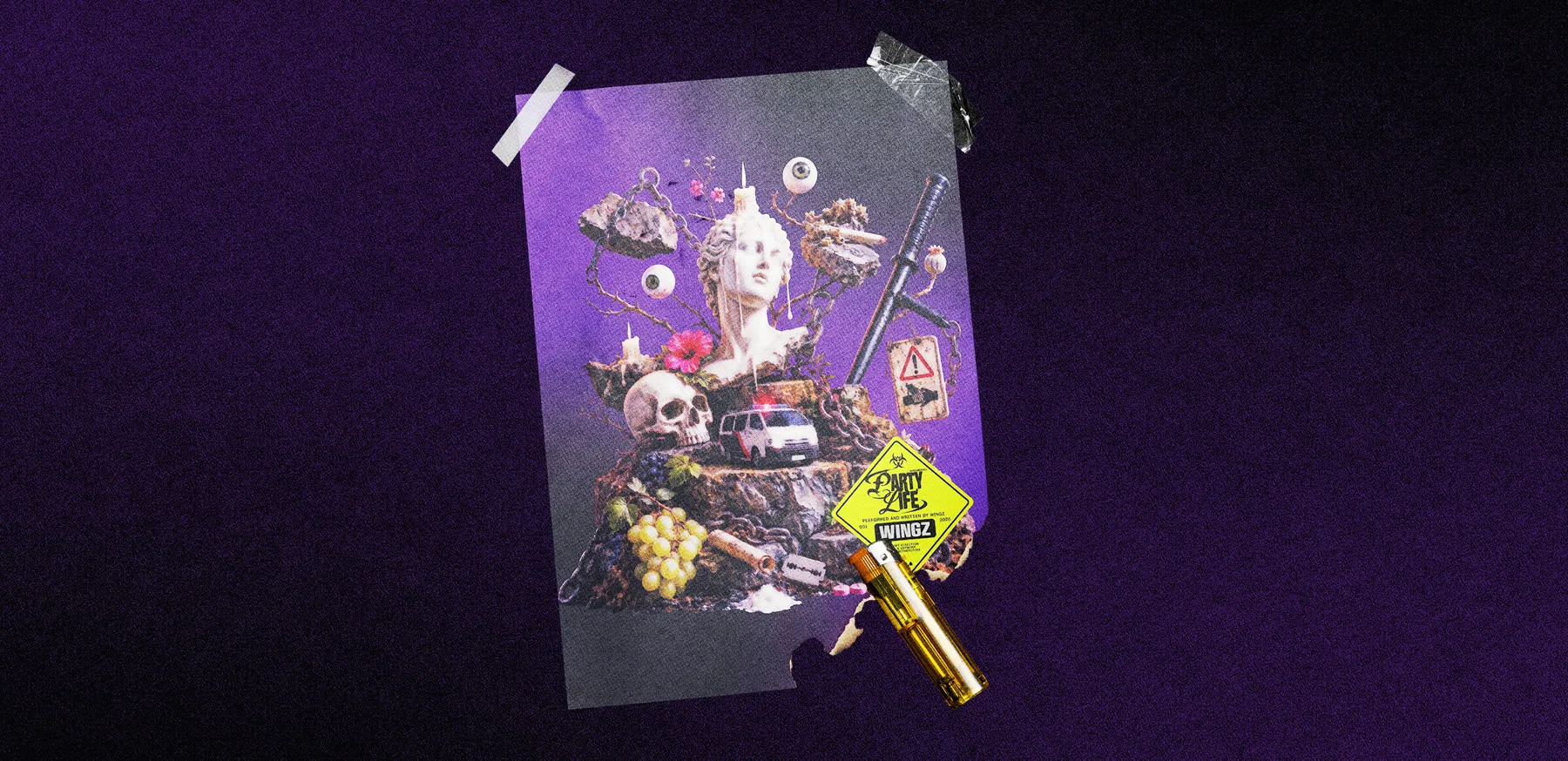 Party Life, pochette de l'album de WINGZ