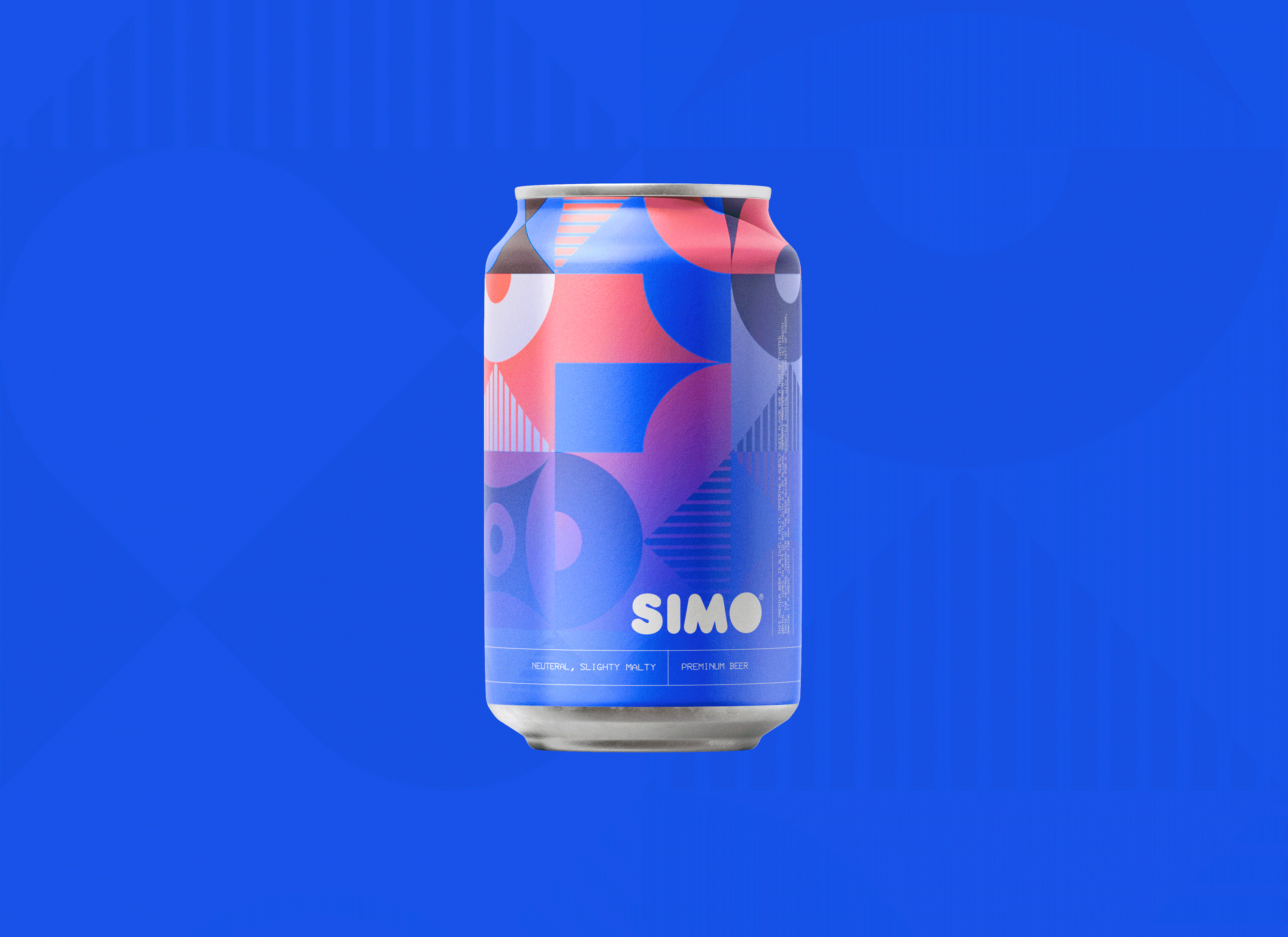 Simo — identité et étiquettes de la bière Simo, visuel 2