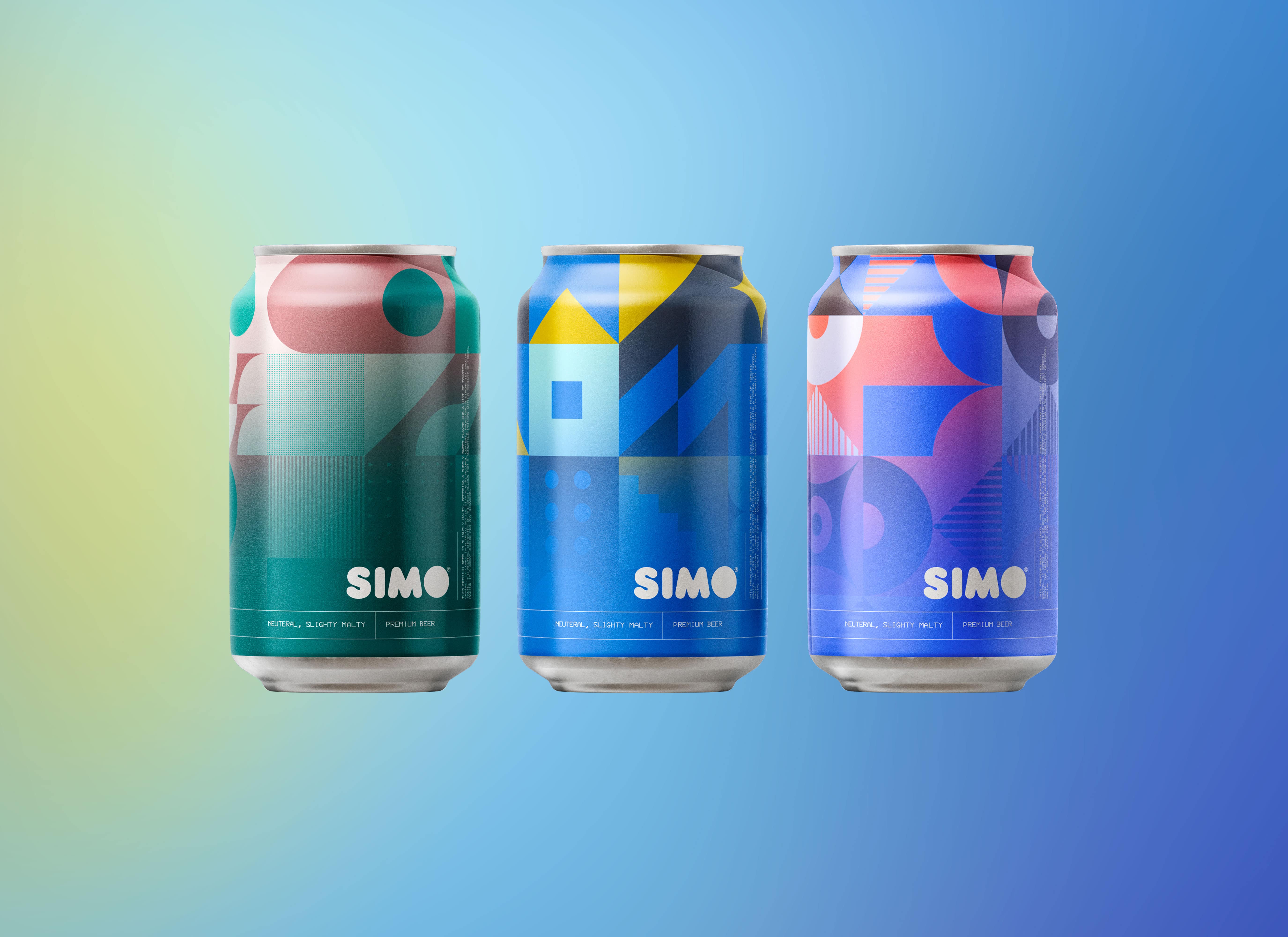 Simo — identité et étiquettes de la bière Simo, visuel 4