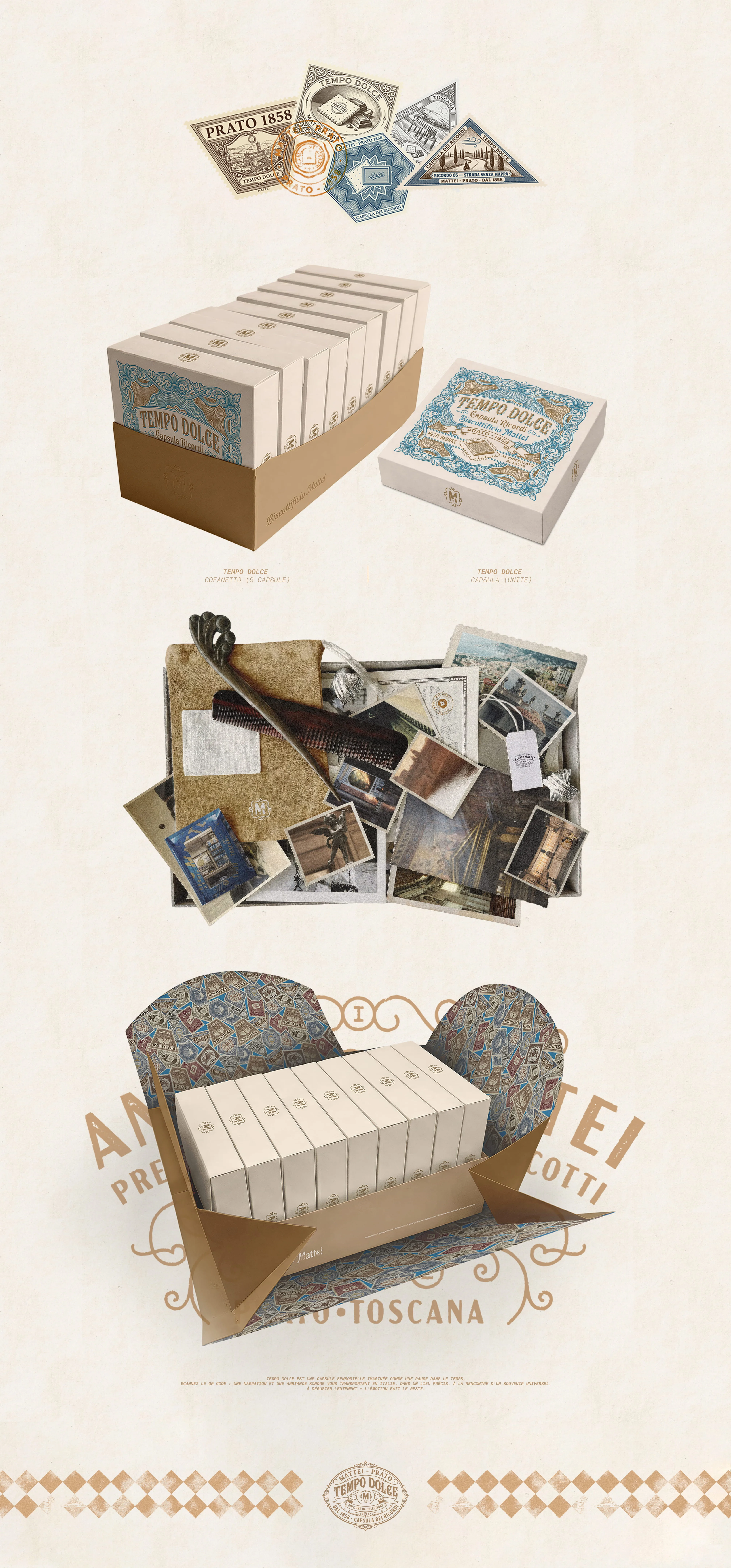 Tempo Dolce — identité et packaging, visuel 4